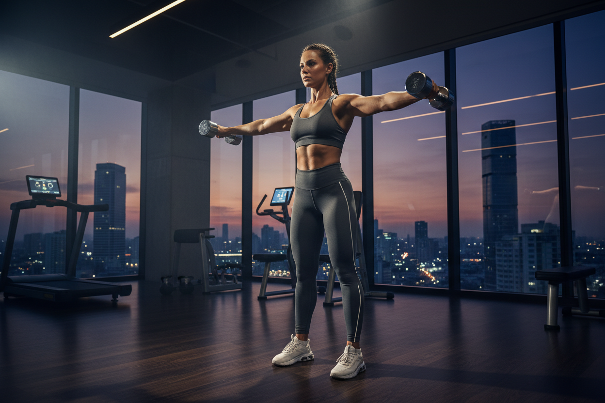 Lateral Raise Mastery: The Road Warrior's Complete Hotel Gym Shoulder Width Protocol