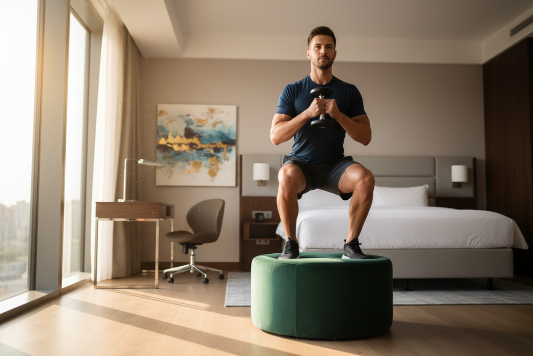 Never Skip Leg Day: Mastering the Bulgarian Split Squat in a Hotel Room