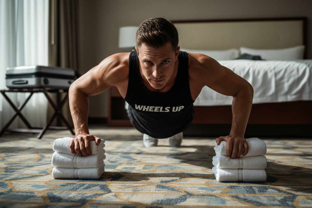 The "Zero Amenity" Survival Guide: A 20-Minute Hotel Room Bodyweight Workout