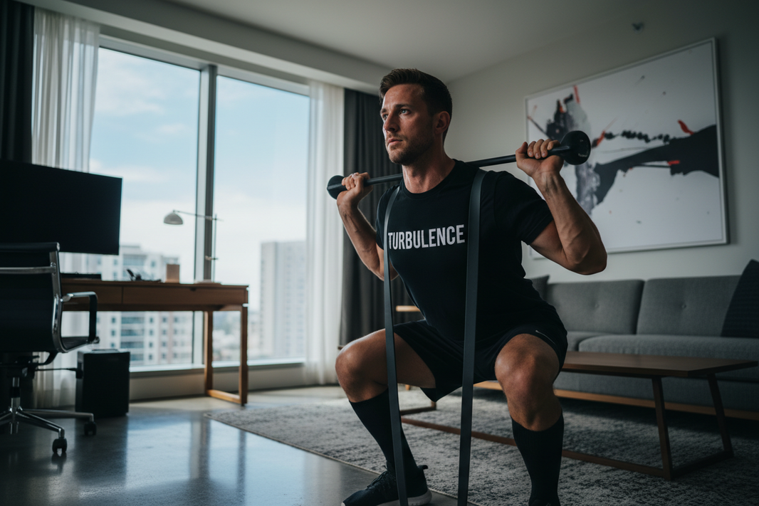 The "Gym is Closed" Contingency: 3 Resistance Band Exercises for Your Hotel Room