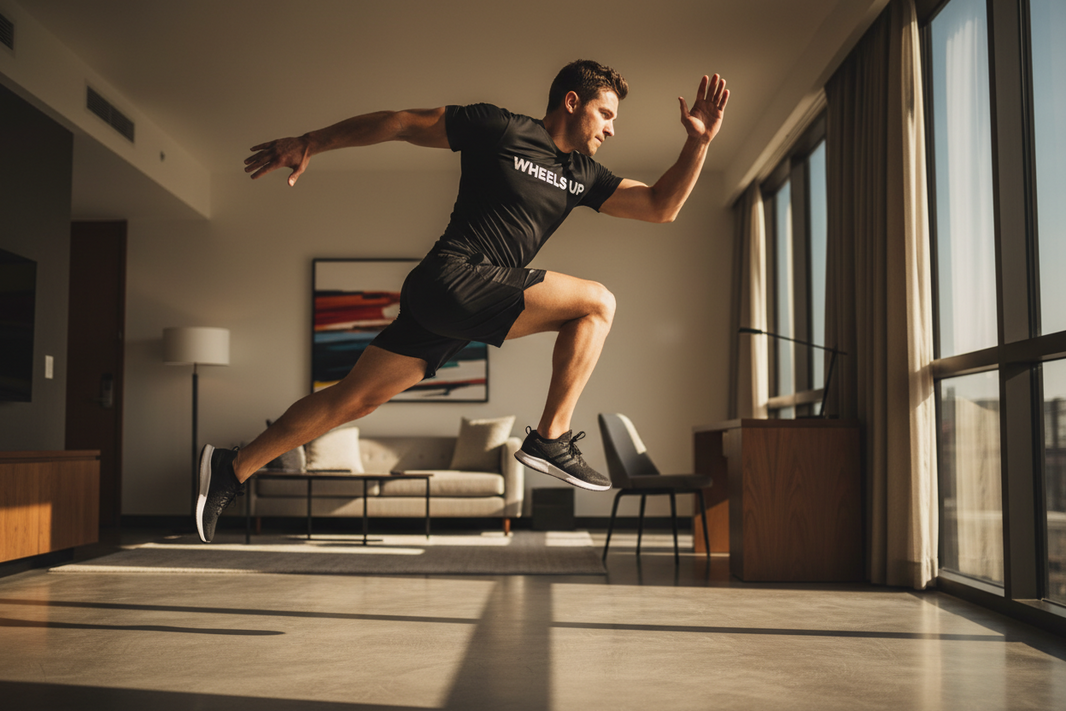 The Jet Lag Reset: A 15-Minute Hotel Room HIIT Workout