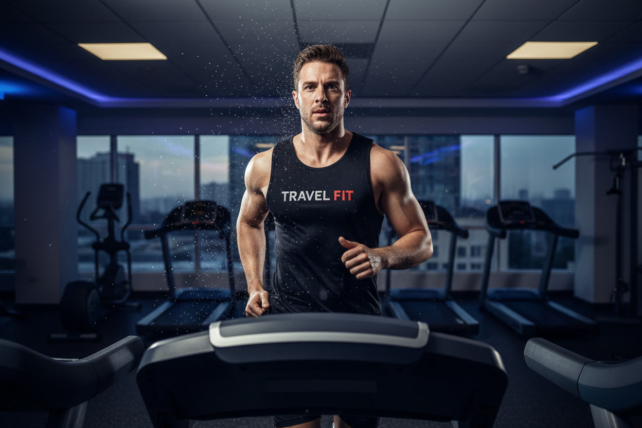 The "Lobby Sprinter": A 20-Minute High-Intensity Hotel Treadmill Workout
