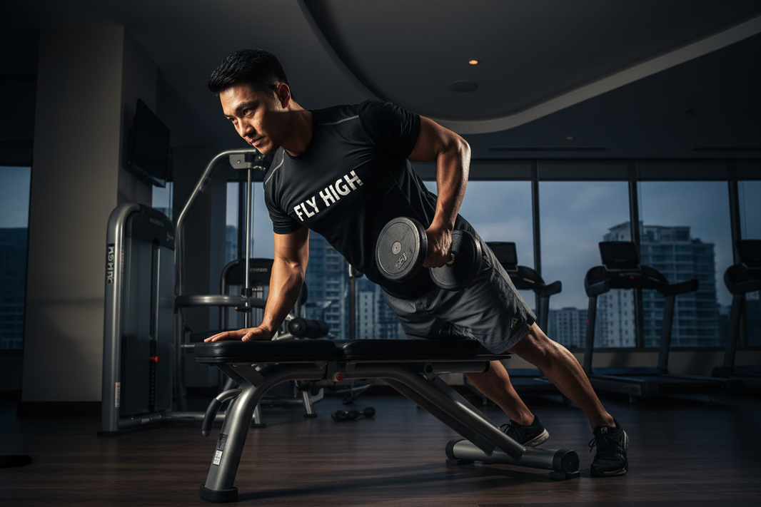The Posture Fix: A 20-Minute Hotel Gym Dumbbell Back Workout for the Road Warrior