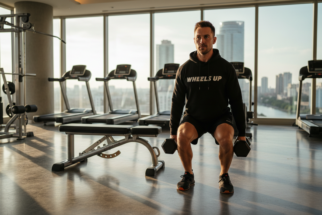 The 50-Pound Limit: A Brutal Hotel Gym Dumbbell Leg Workout