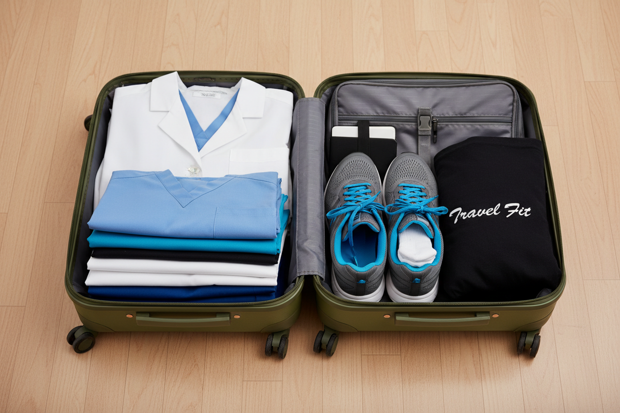 From 12-Hour Shifts to the Hotel Gym: Why Travel Nurses Need More Than Just Scrubs