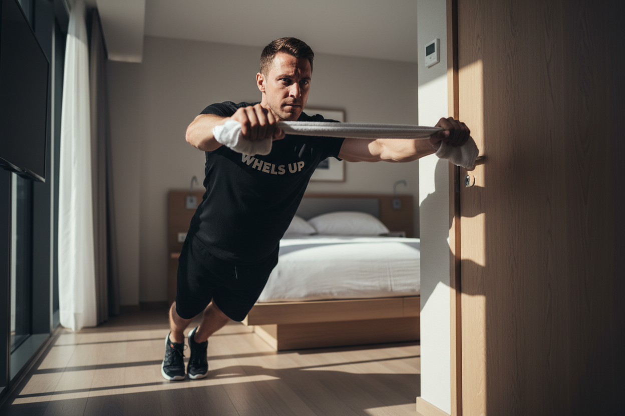 The "MacGyver" Pull: A 15-Minute Hotel Room Bodyweight Back Workout