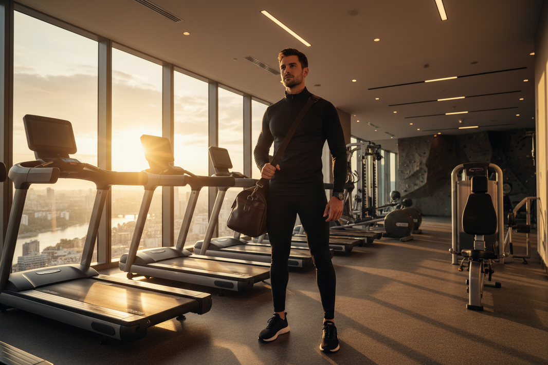 Workout Clothes for Men Who Actually Travel: The Pilot's Guide to a High-Performance Travel Fitness Capsule
