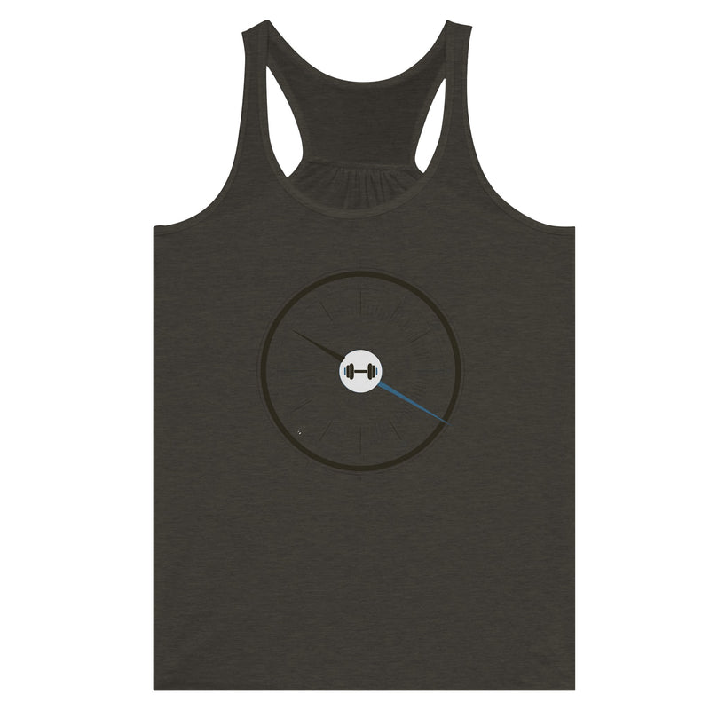 Bedside Manner Barbell Manner racerback back panel detail, flowy cut for shoulder range