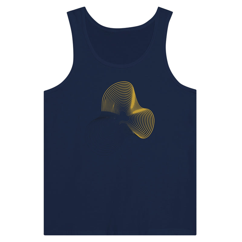Carry-On Only. Excuses Left Behind. unisex workout tank — front view