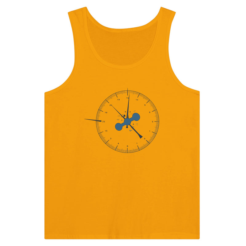 Clock In. Check In. Show Up. Tank | Dumbbells & Hotels - Clock In. Check In. Show Up. design, tank product photo
