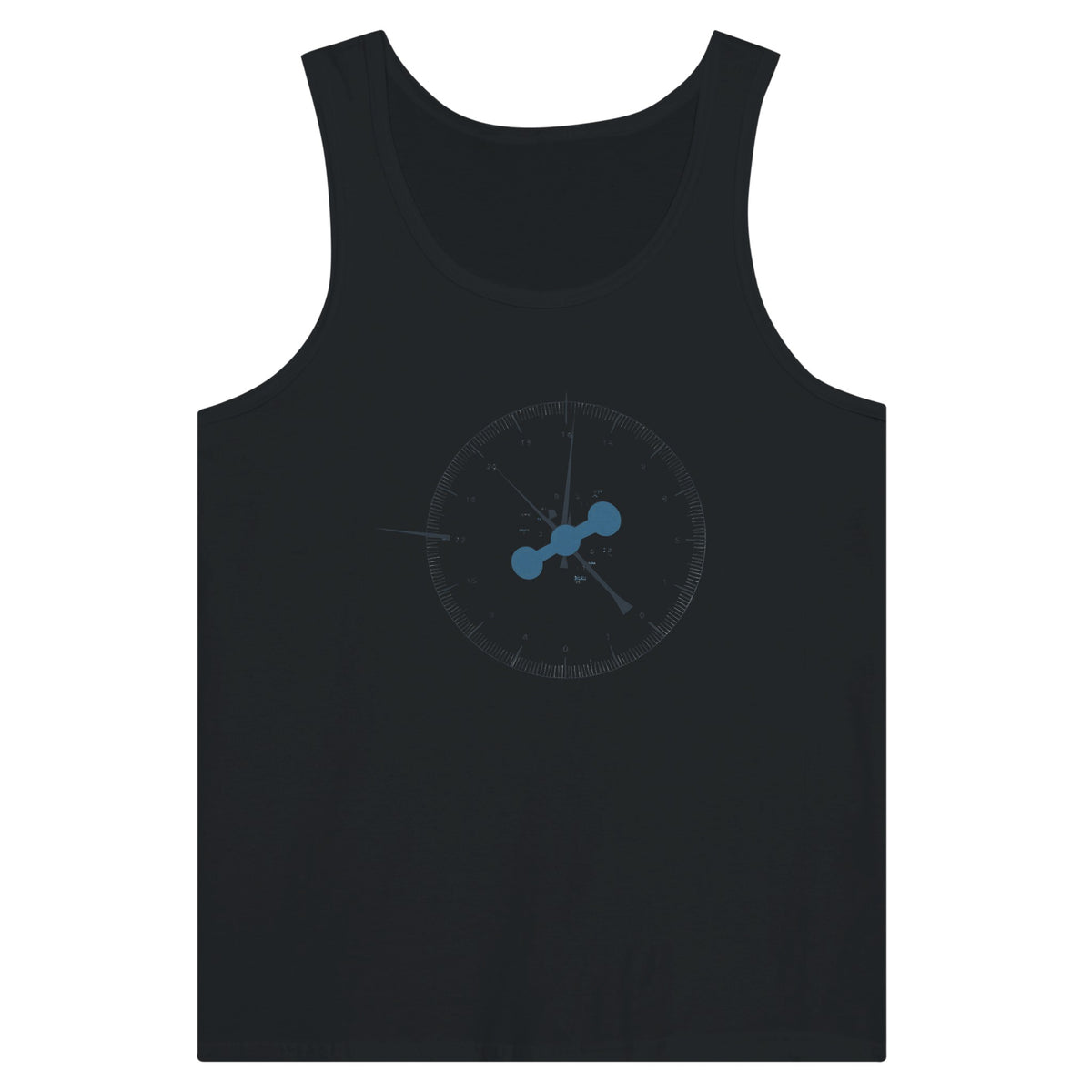 Clock In. Check In. Show Up. Tank | Dumbbells & Hotels - Clock In. Check In. Show Up. design, tank product photo