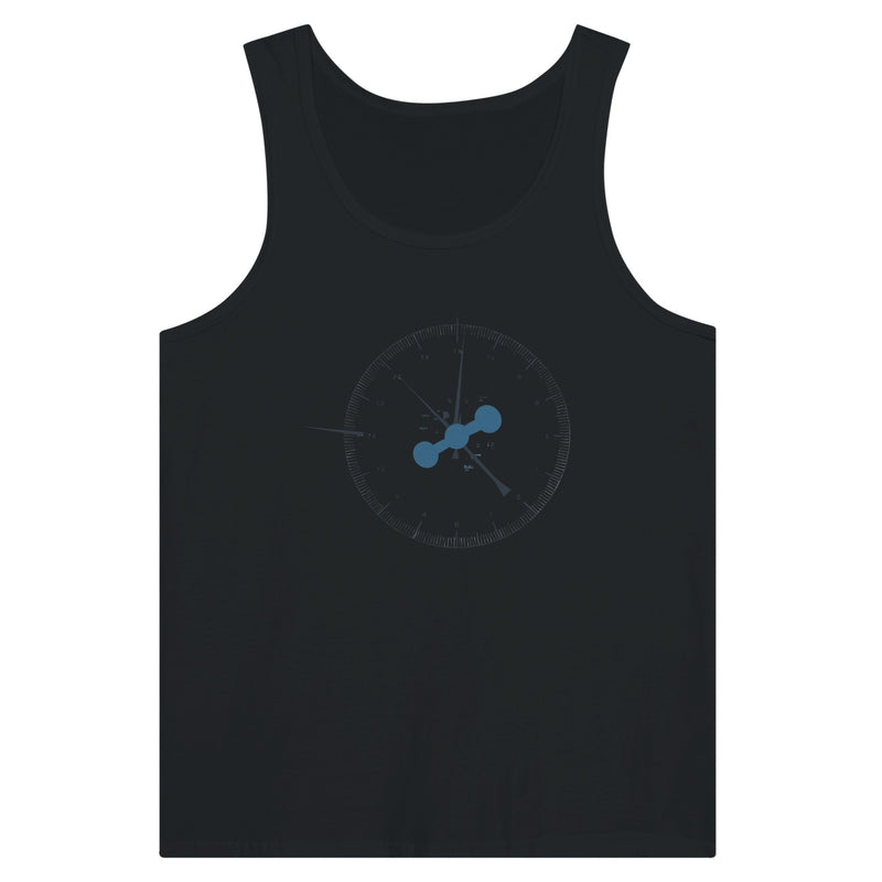 Clock In. Check In. Show Up. Tank | Dumbbells & Hotels - Clock In. Check In. Show Up. design, tank product photo