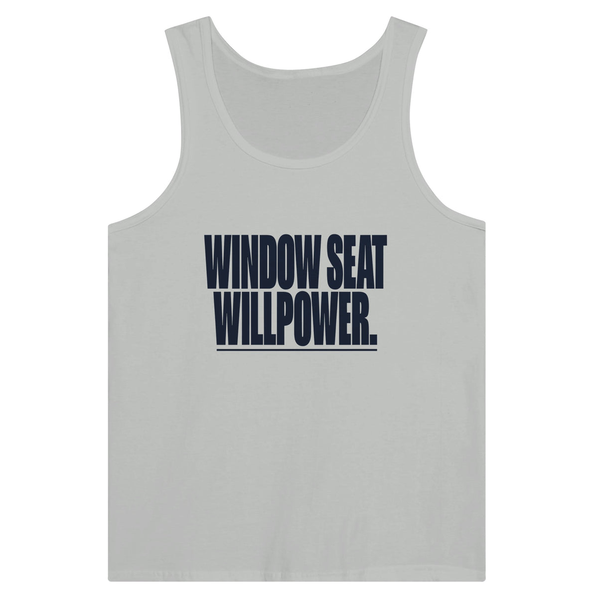 Window Seat Willpower Tank | Dumbbells & Hotels - Window Seat Willpower. design, tank product photo