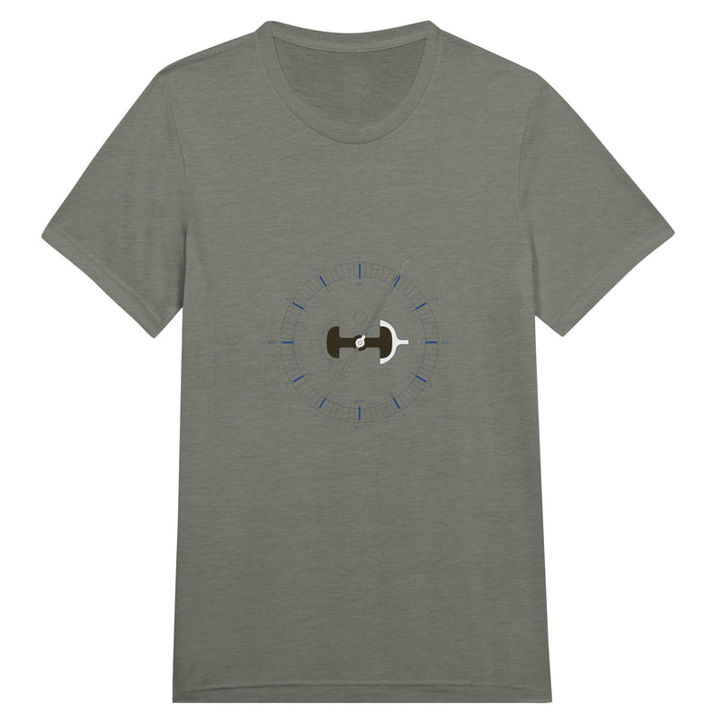 Departure Gate Focus unisex tee - veteran-owned, pilot-designed travel fitness shirt by Dumbbells & Hotels