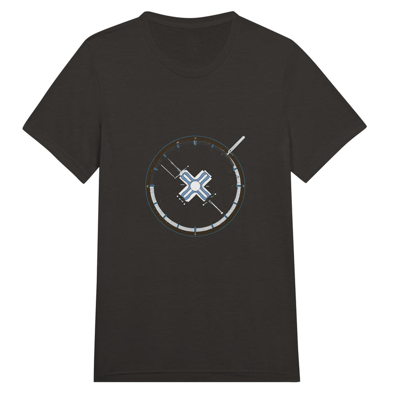 Flight-Tested Standard Tee | Dumbbells & Hotels - Flight-Tested Standard design, tee product photo
