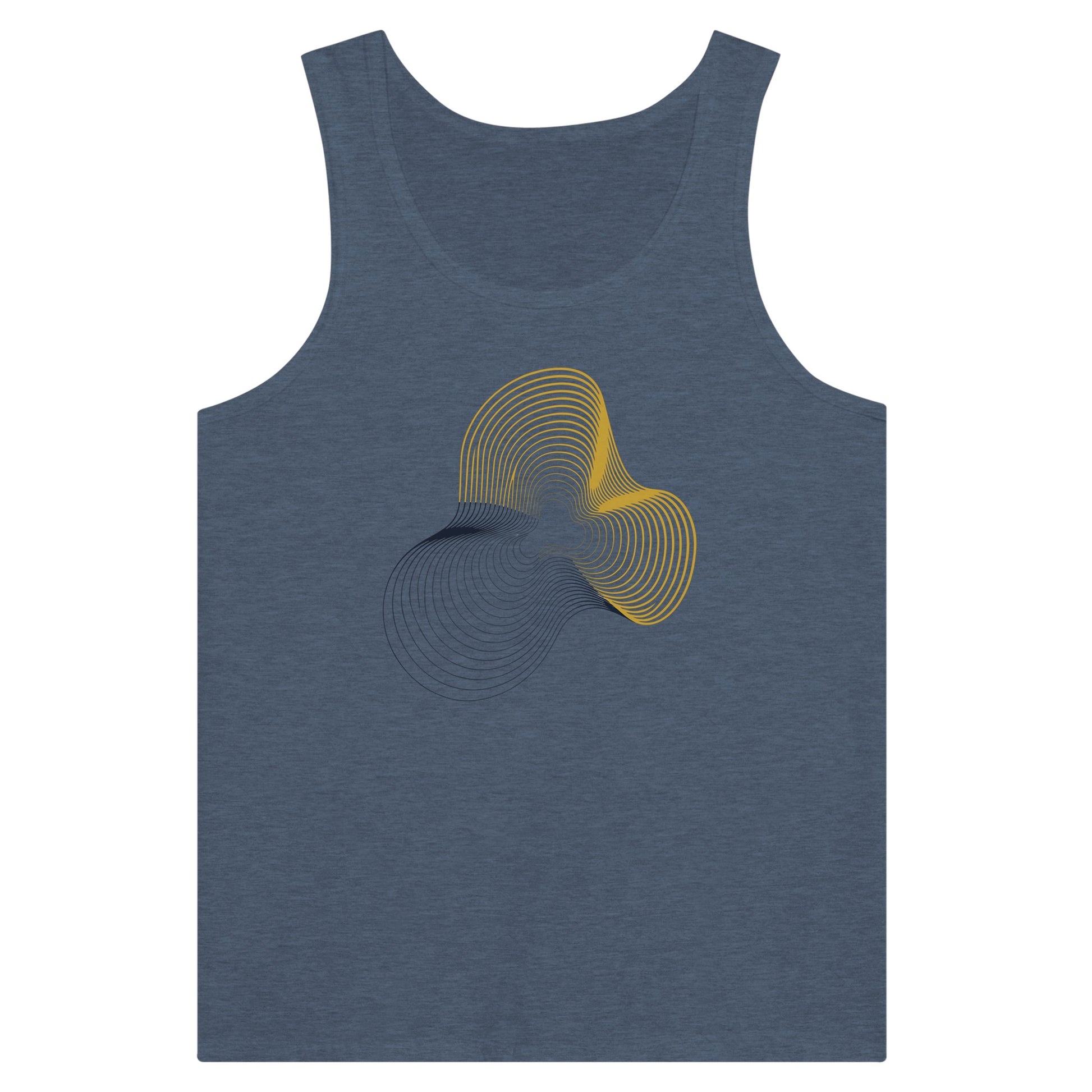 Carry-On Only. Excuses Left Behind. unisex workout tank — back view