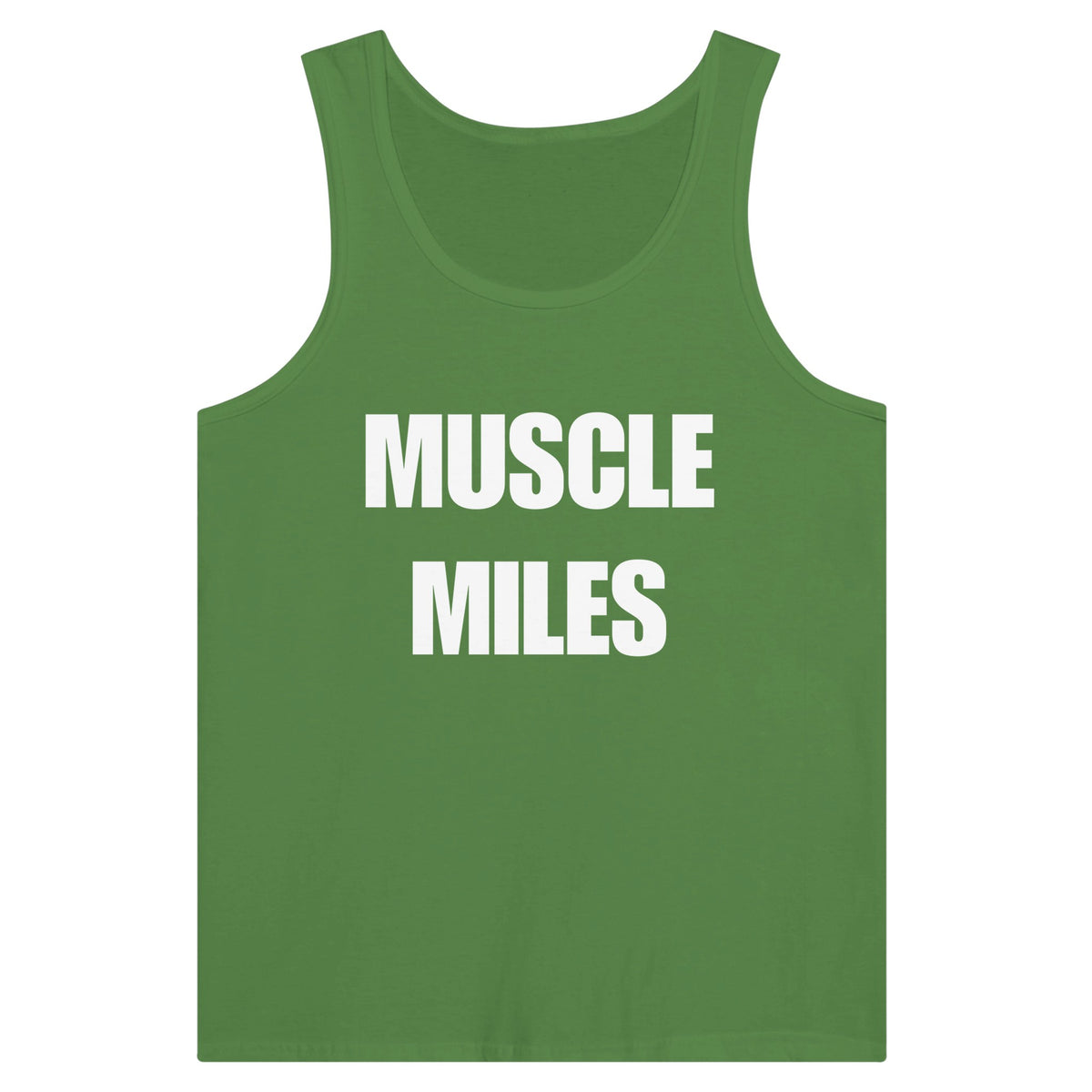 Muscle Miles tank top back view