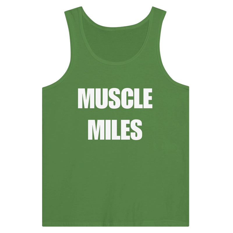 Muscle Miles tank top back view
