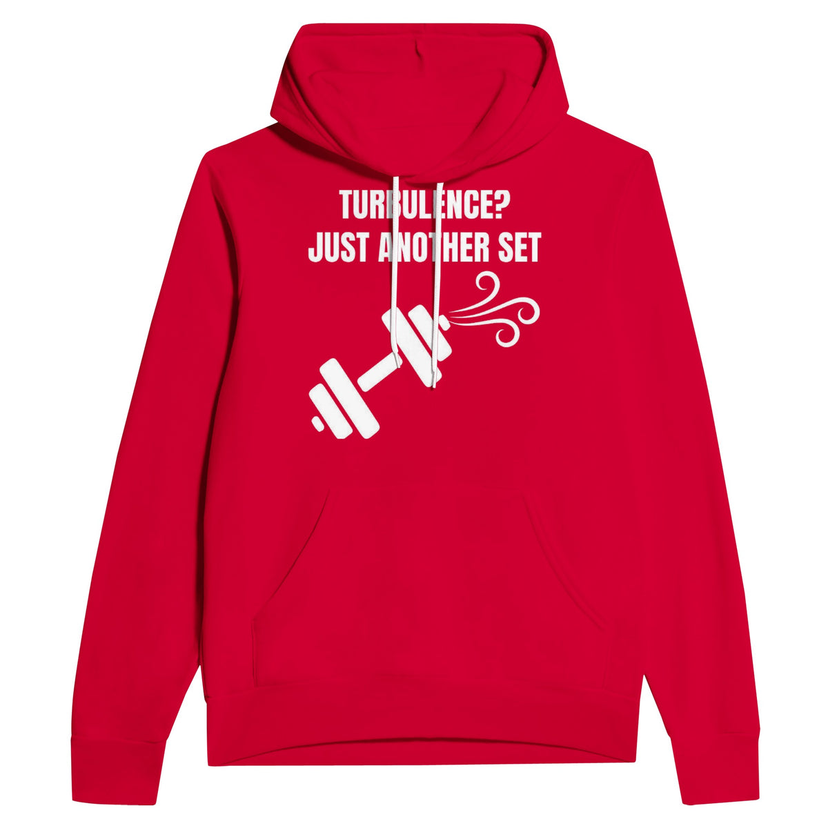 Turbulence Just Another Set travel workout hoodie by Dumbbells & Hotels — view 9