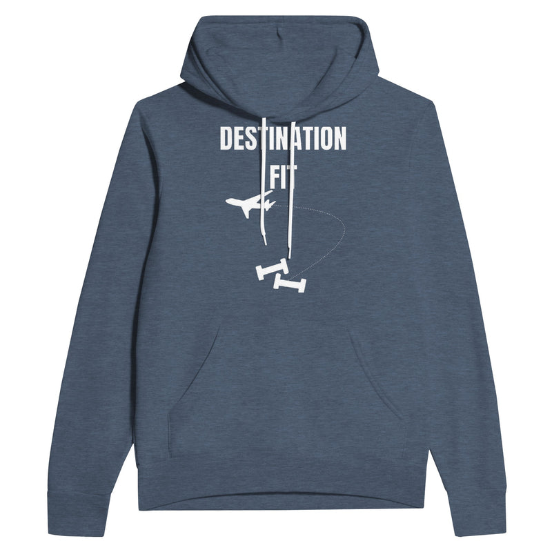 Destination Fit travel hoodie — wrinkle-resistant gear that packs flat for the carry-on | Dumbbells & Hotels