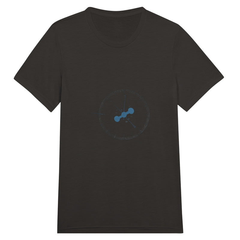 Clock In. Check In. Show Up. Tee | Dumbbells & Hotels - Clock In. Check In. Show Up. design, tee product photo