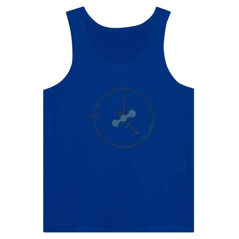 Clock In. Check In. Show Up. Tank | Dumbbells & Hotels - Clock In. Check In. Show Up. design, tank product photo