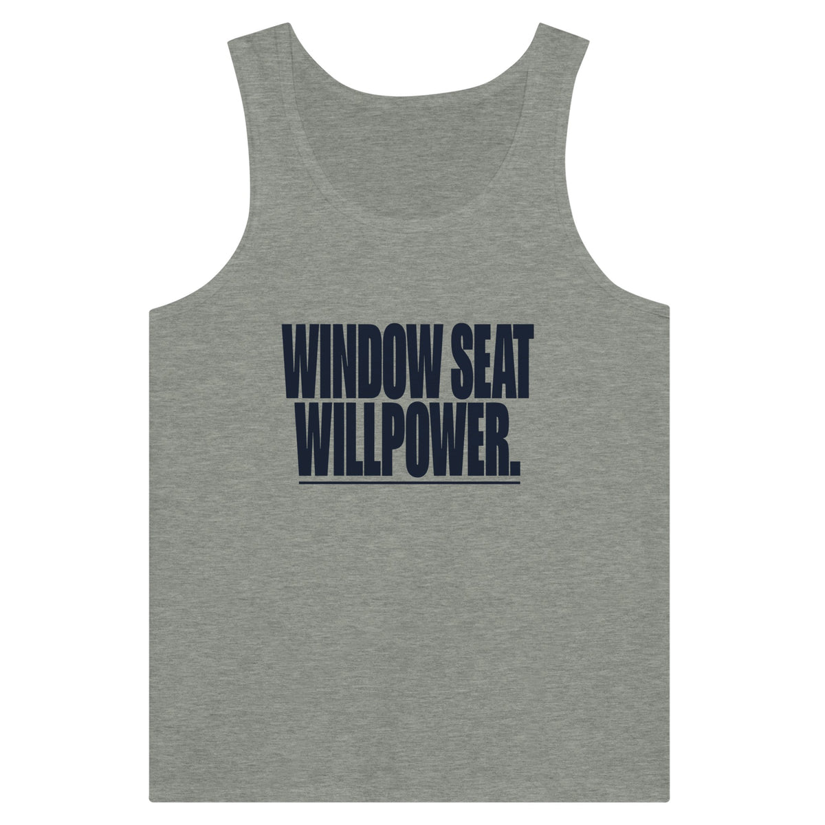 Window Seat Willpower Tank | Dumbbells & Hotels - Window Seat Willpower. design, tank product photo