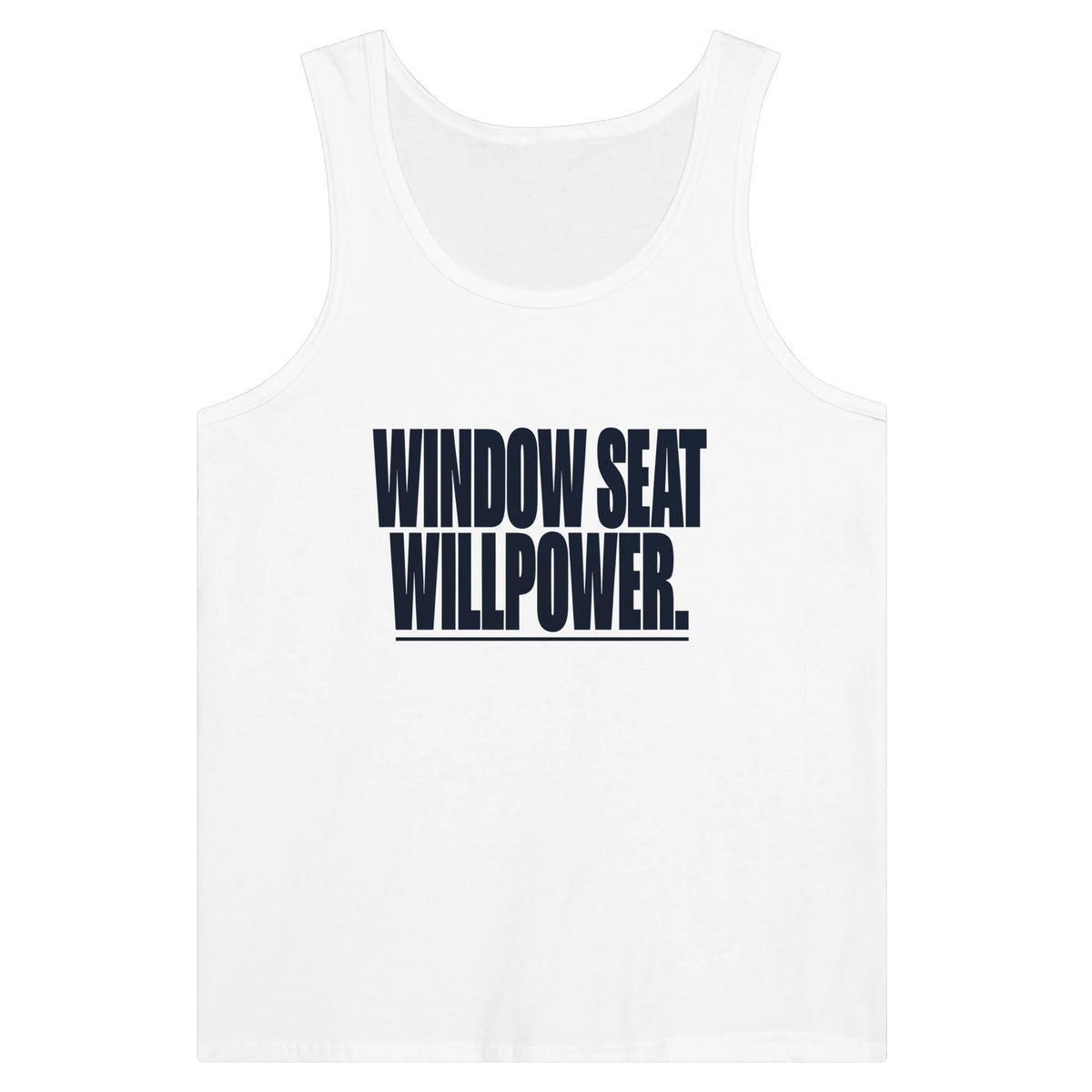 Window Seat Willpower Tank | Dumbbells & Hotels - Window Seat Willpower. design, tank product photo