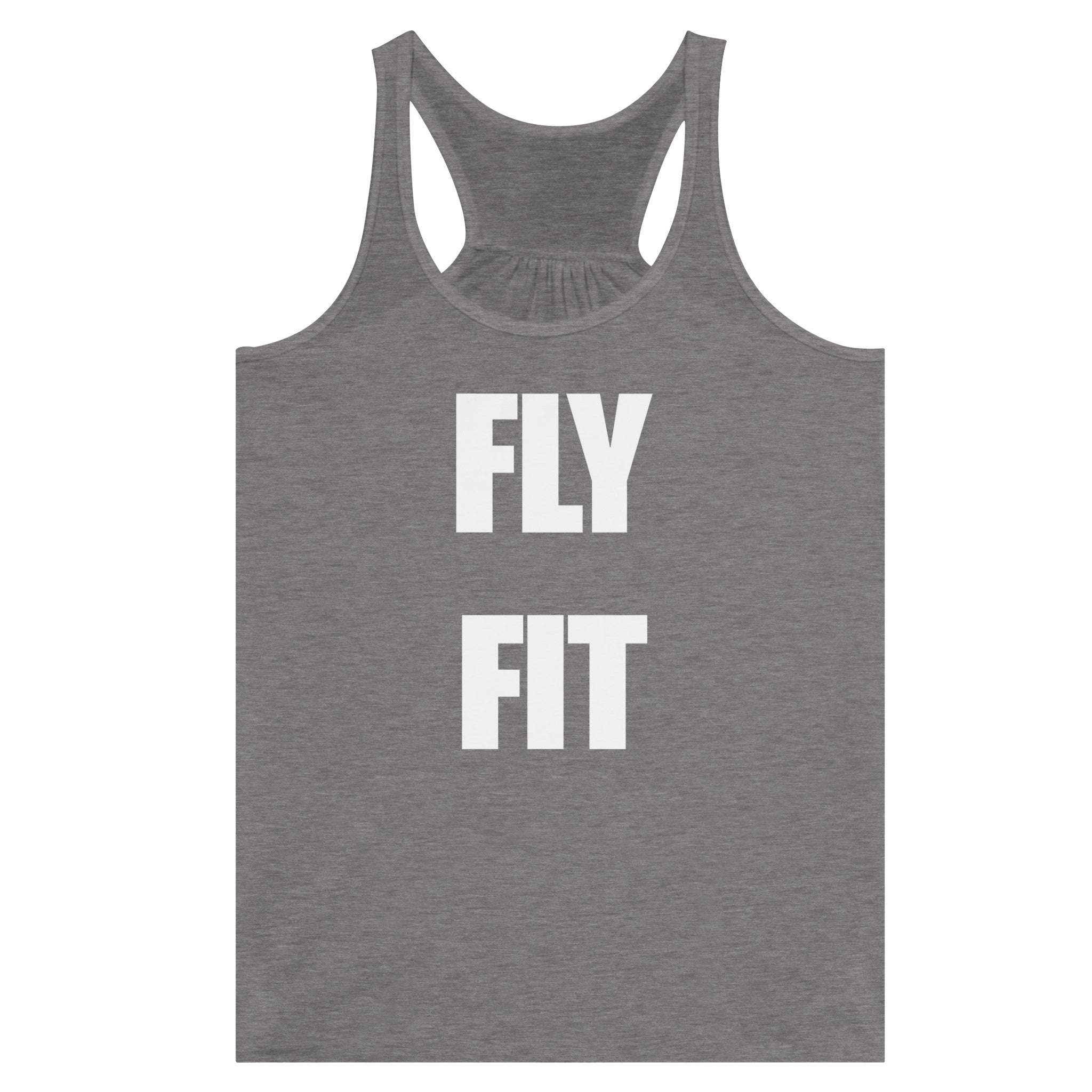 Fly Fit flowy racerback tank, Dumbbells & Hotels road warrior apparel