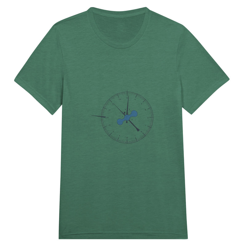 Clock In. Check In. Show Up. Tee | Dumbbells & Hotels - Clock In. Check In. Show Up. design, tee product photo