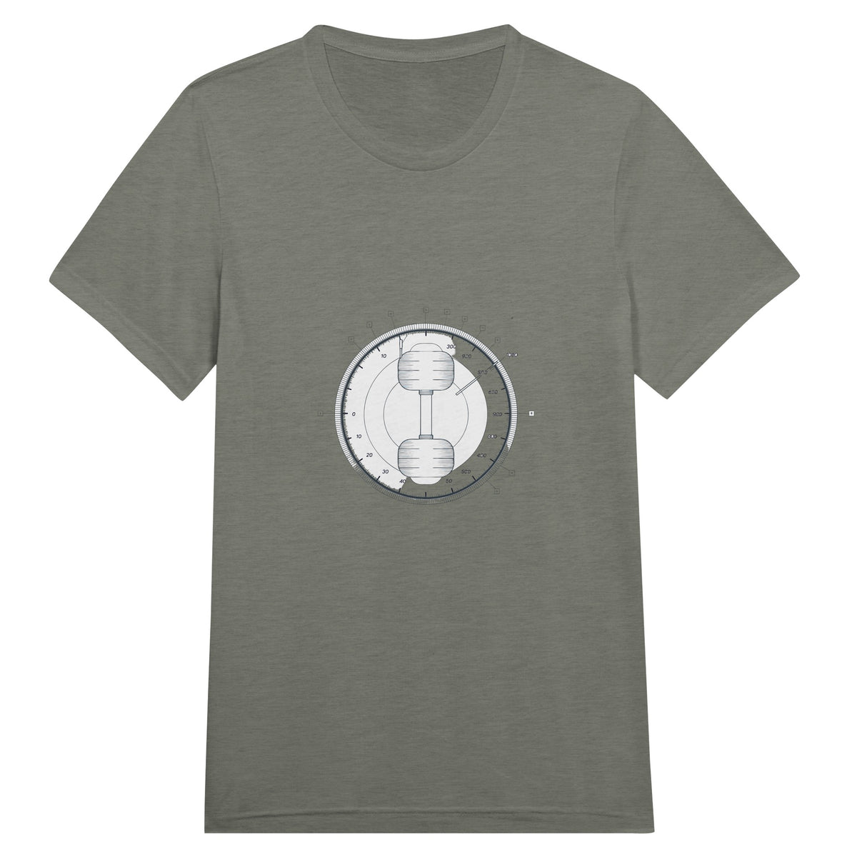 Unisex tee with Elevation Changes, Effort Stays dumbbell and wing design, road-warrior travel fitness apparel by Dumbbells & Hotels