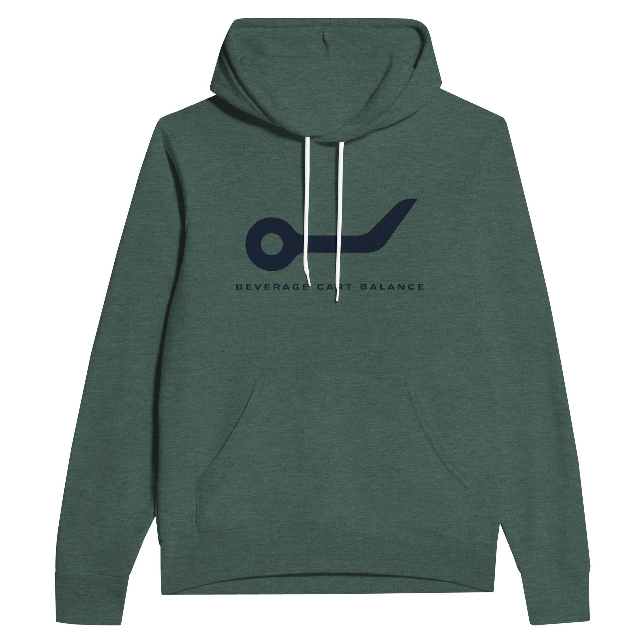 Beverage Cart Balance travel gym pullover hoodie by Dumbbells & Hotels
