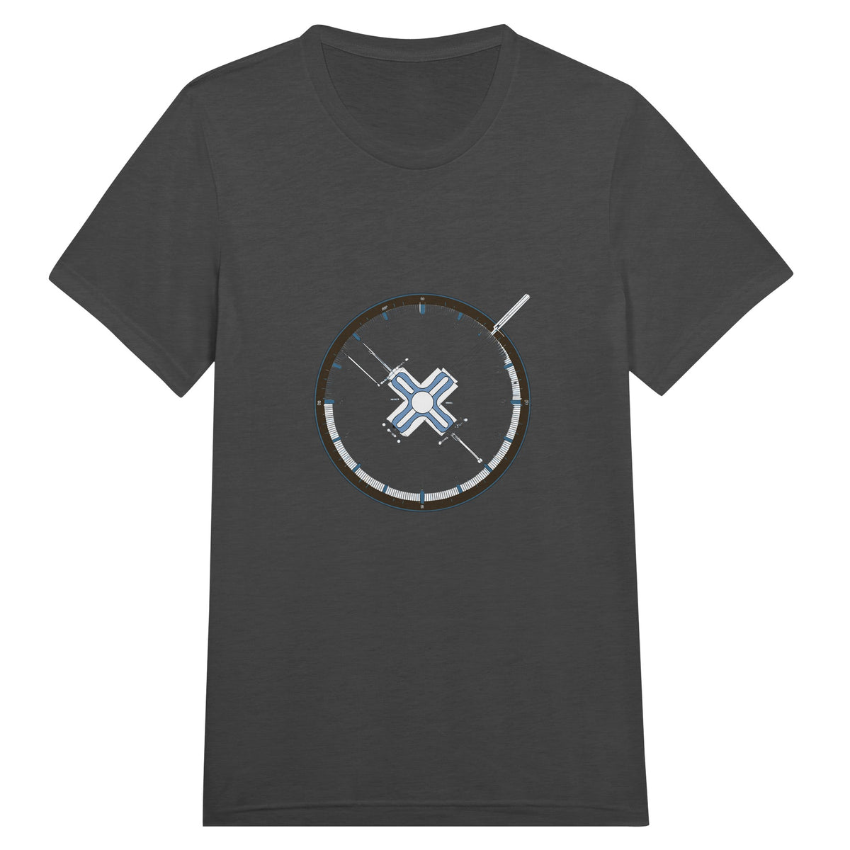 Flight-Tested Standard Tee | Dumbbells & Hotels - Flight-Tested Standard design, tee product photo