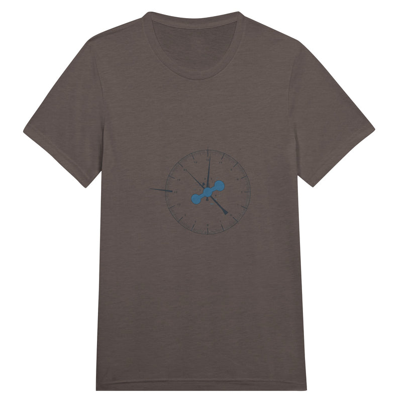 Clock In. Check In. Show Up. Tee | Dumbbells & Hotels - Clock In. Check In. Show Up. design, tee product photo