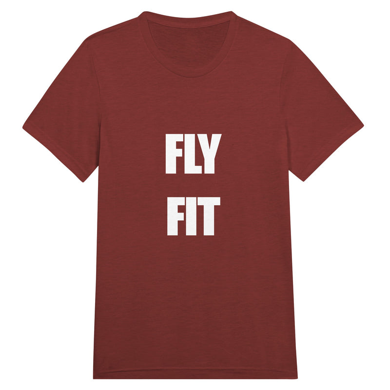 Fly Fit triblend crew tee in additional colorway — travel fitness tee, view 5
