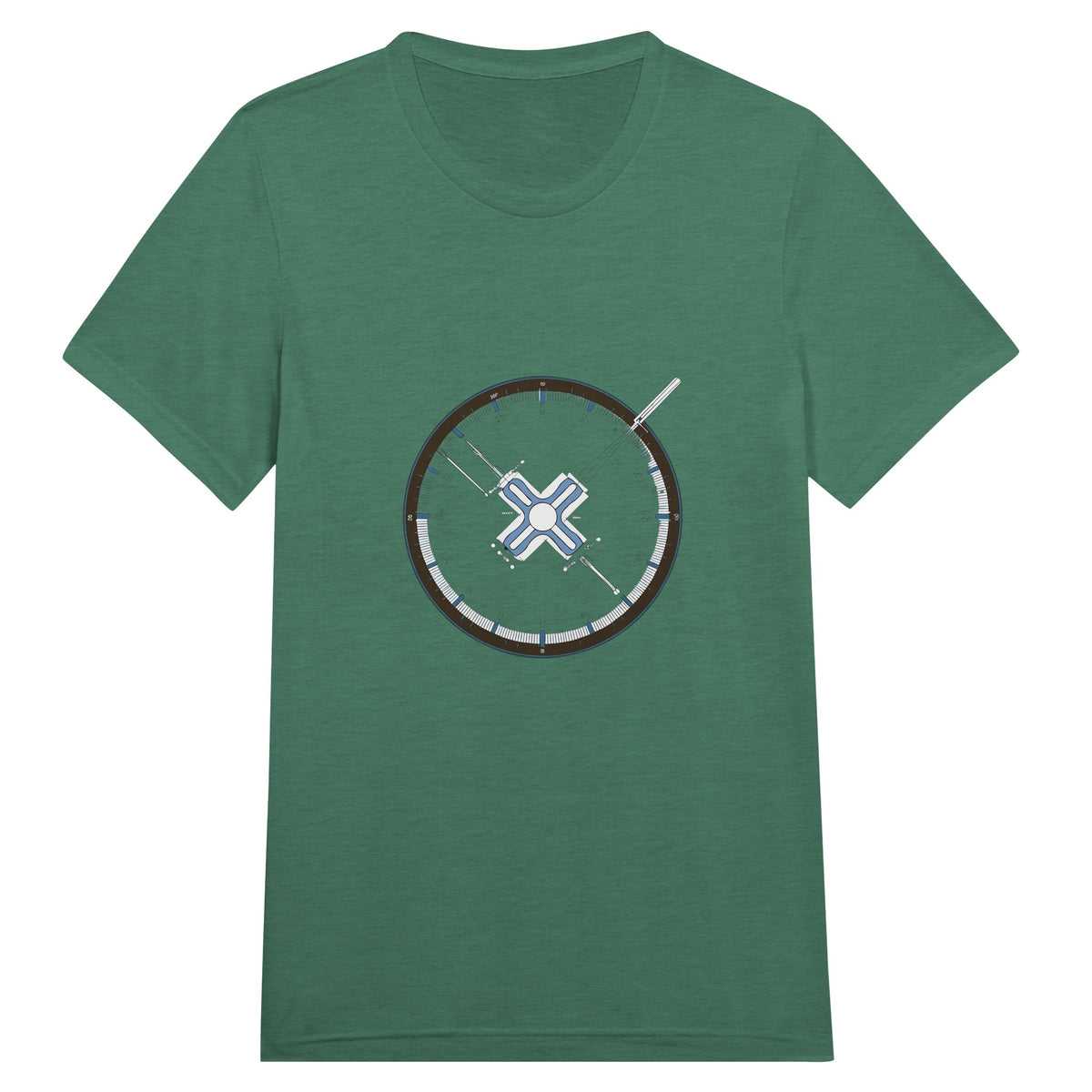 Flight-Tested Standard Tee | Dumbbells & Hotels - Flight-Tested Standard design, tee product photo