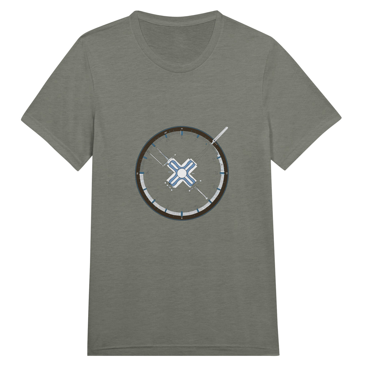 Flight-Tested Standard Tee | Dumbbells & Hotels - Flight-Tested Standard design, tee product photo