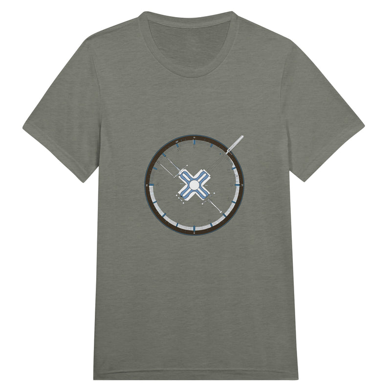 Flight-Tested Standard Tee | Dumbbells & Hotels - Flight-Tested Standard design, tee product photo