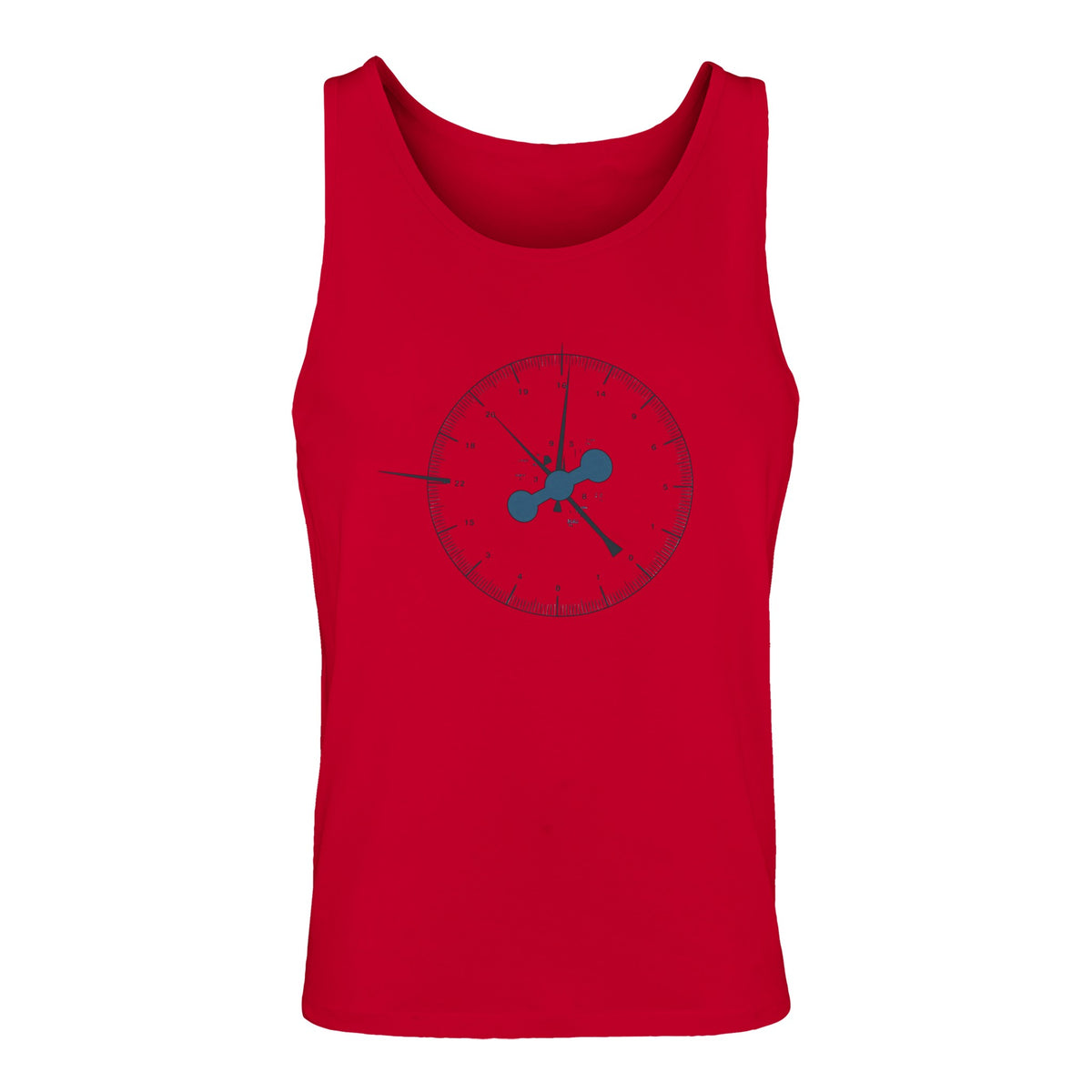 Clock In. Check In. Show Up. Tank | Dumbbells & Hotels - Clock In. Check In. Show Up. design, tank product photo
