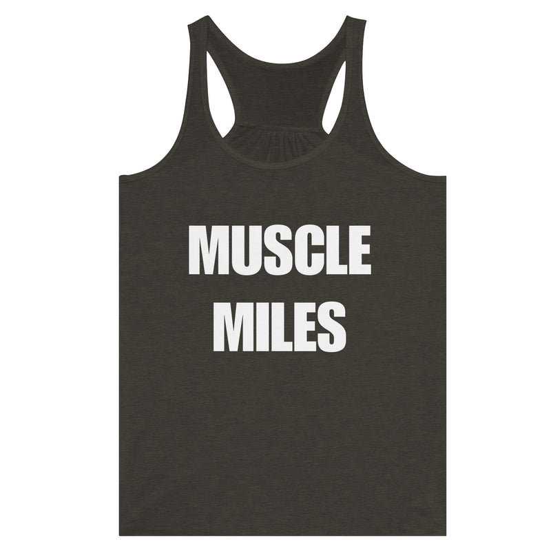 Muscle Miles racerback tank back view