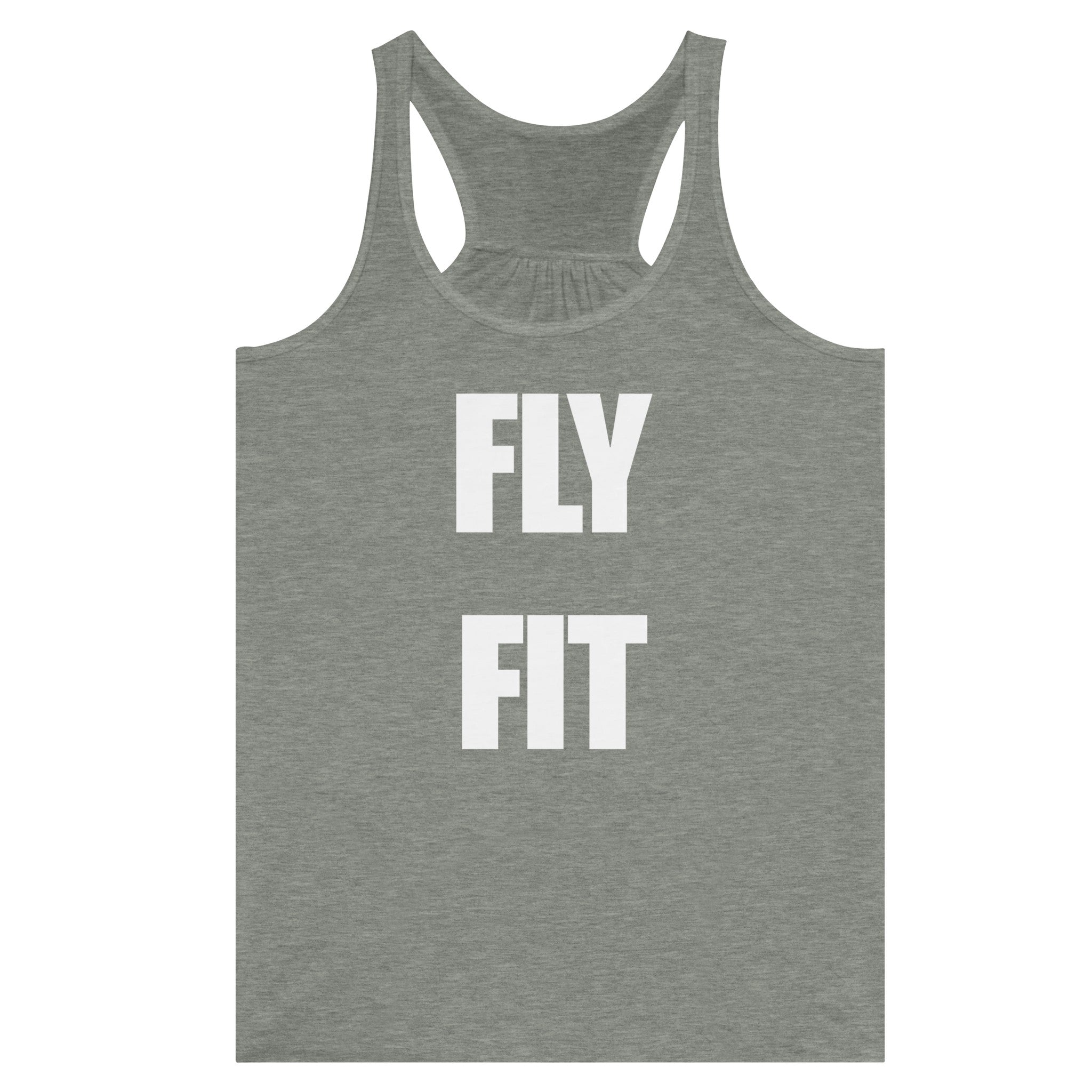 Fly Fit flowy racerback tank, Dumbbells & Hotels road warrior apparel