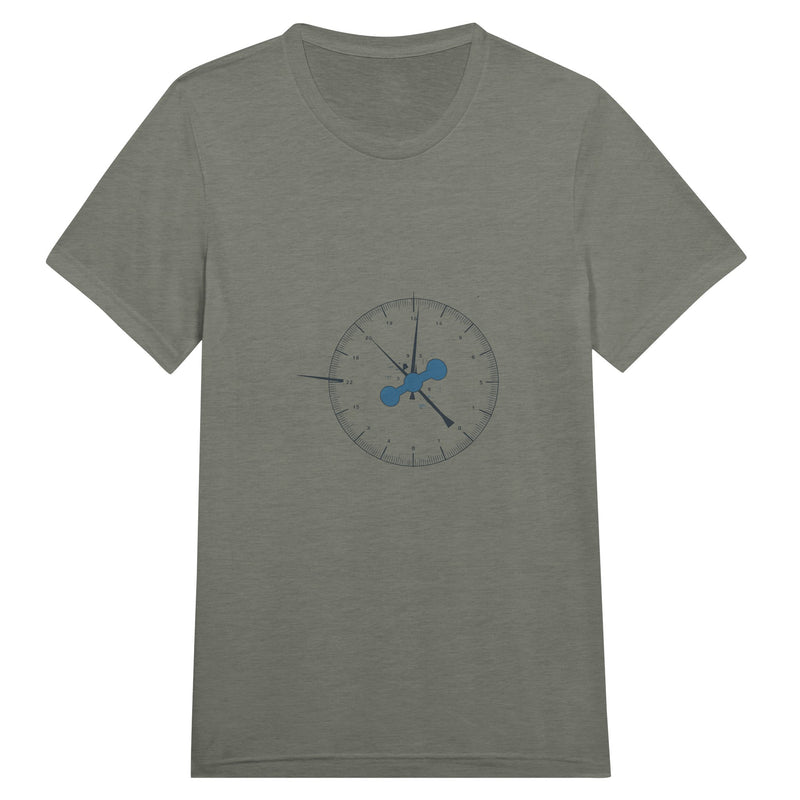 Clock In. Check In. Show Up. Tee | Dumbbells & Hotels - Clock In. Check In. Show Up. design, tee product photo