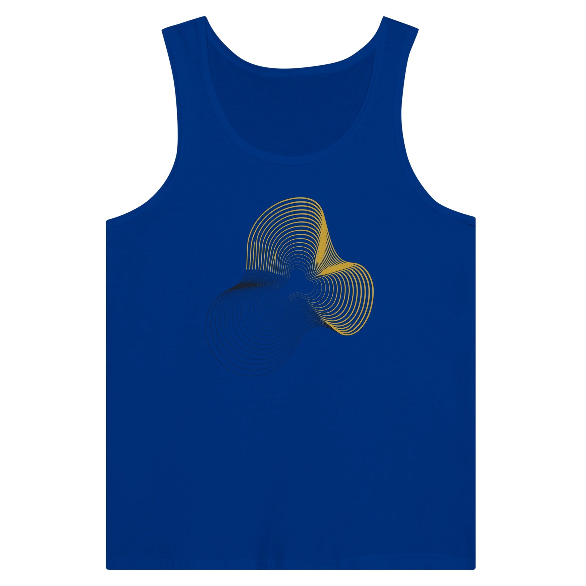 Carry-On Only. Excuses Left Behind. unisex workout tank — back view