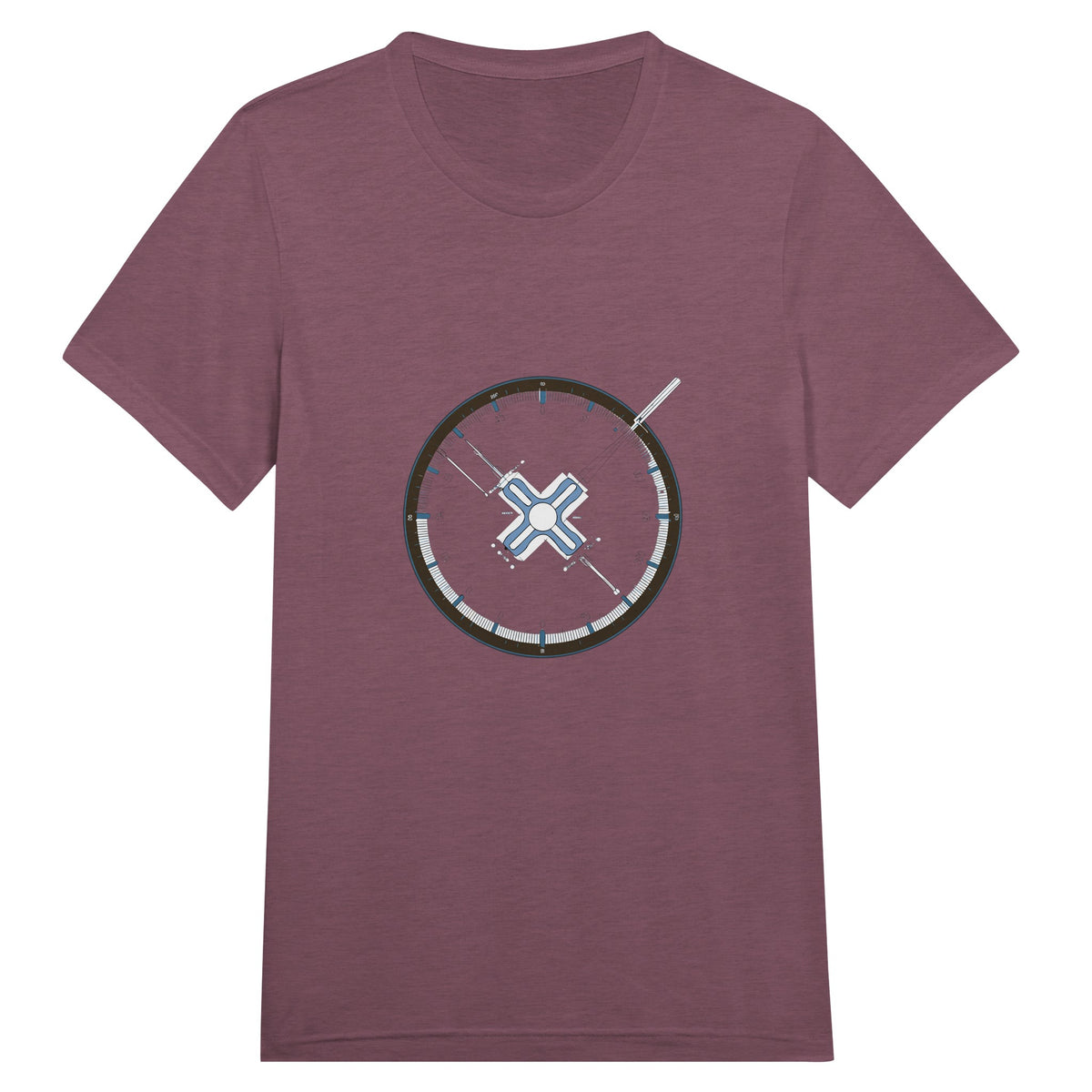 Flight-Tested Standard Tee | Dumbbells & Hotels - Flight-Tested Standard design, tee product photo