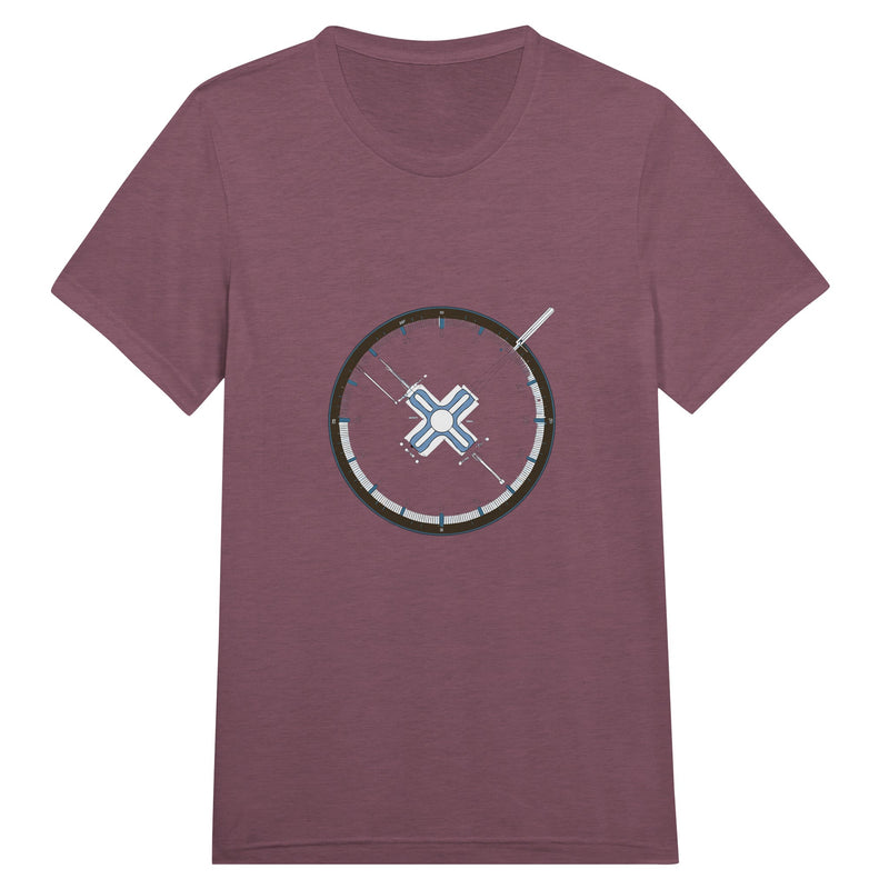 Flight-Tested Standard Tee | Dumbbells & Hotels - Flight-Tested Standard design, tee product photo