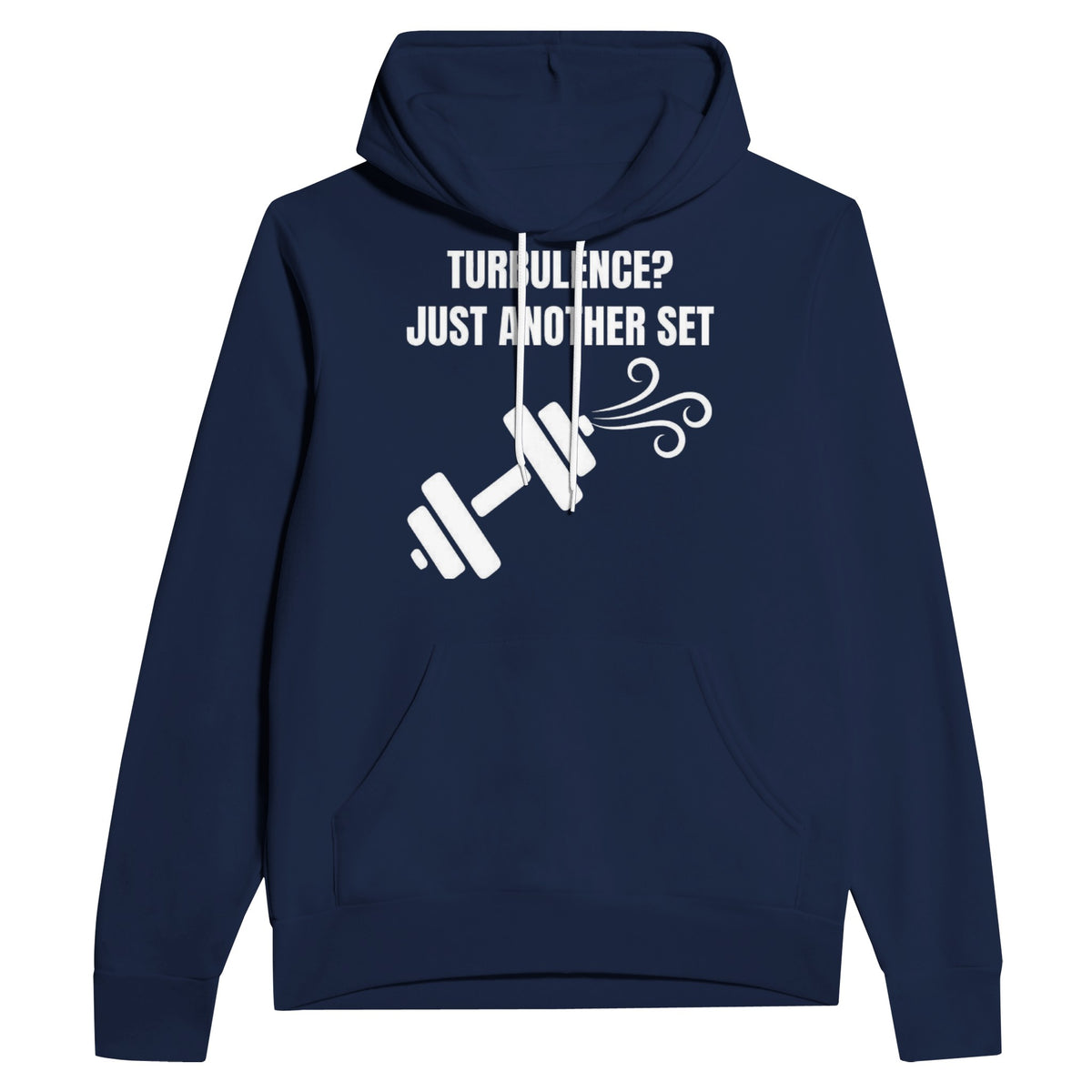 Turbulence Just Another Set travel workout hoodie by Dumbbells & Hotels — view 7