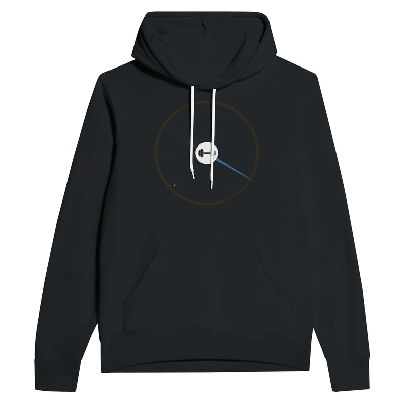 Bedside Manner Barbell Manner hoodie hood and drawstring detail