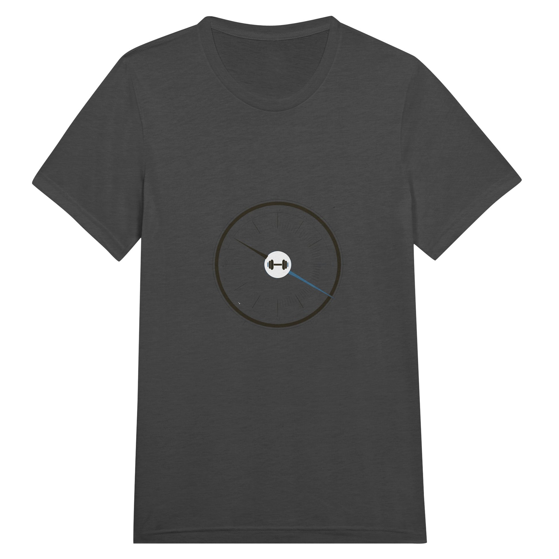 Bedside Manner Barbell Manner tee lifestyle shot, veteran-founded travel fitness brand