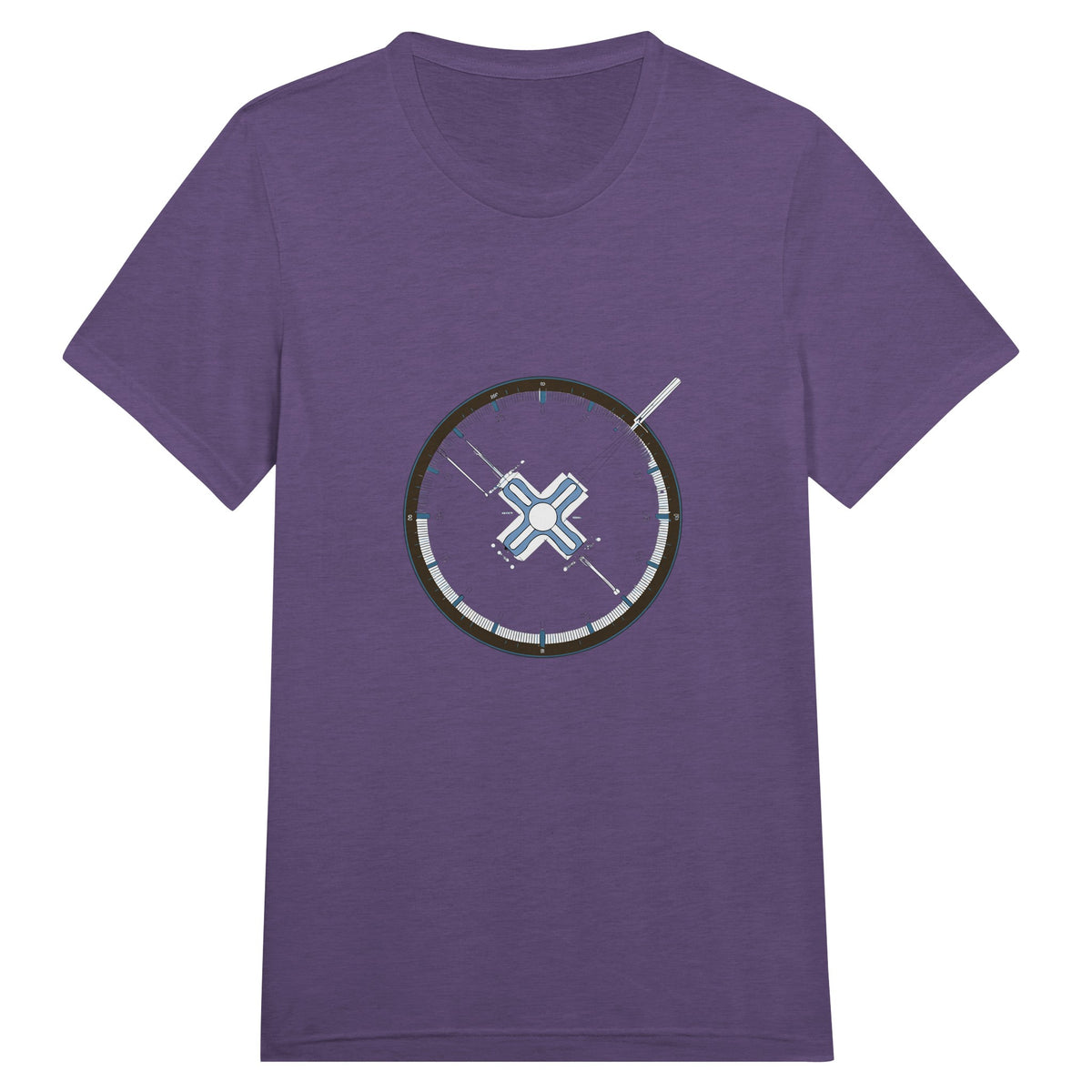 Flight-Tested Standard Tee | Dumbbells & Hotels - Flight-Tested Standard design, tee product photo