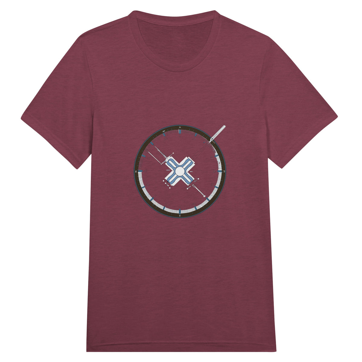 Flight-Tested Standard Tee | Dumbbells & Hotels - Flight-Tested Standard design, tee product photo